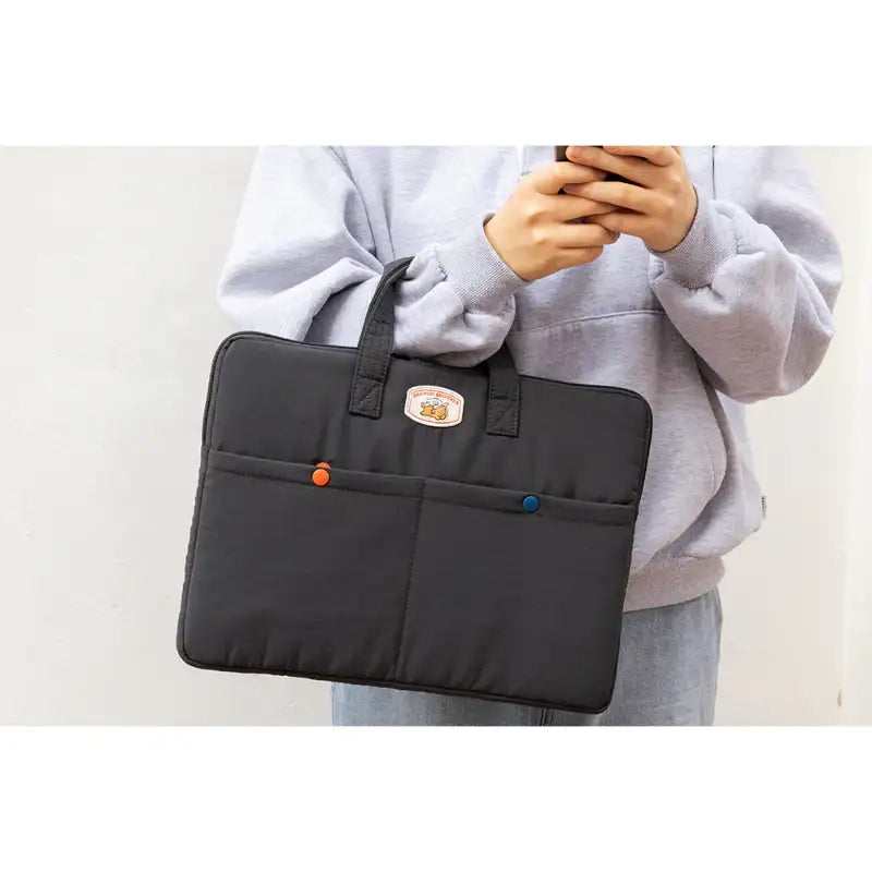 Romane - Brunch Brother Poodle Laptop Pouch - Romane - Laptop Pouch - Harumio
