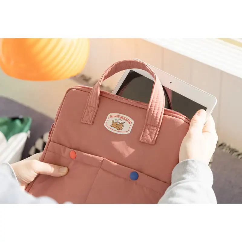 Romane - Brunch Brother Poodle iPad Pouch - Romane - Pouch - Harumio