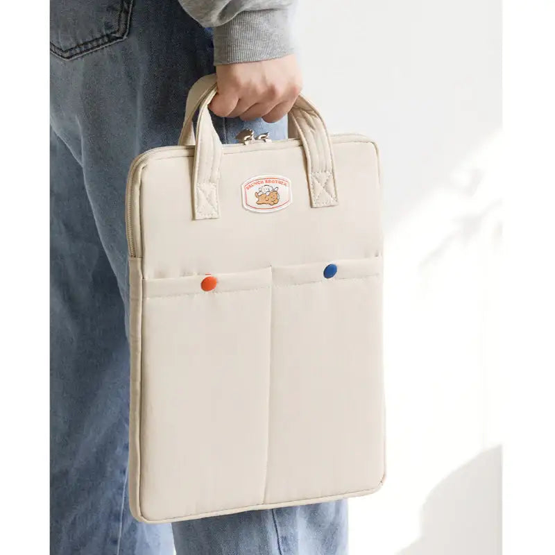 Romane - Brunch Brother Poodle iPad Pouch - Romane - Pouch - Harumio