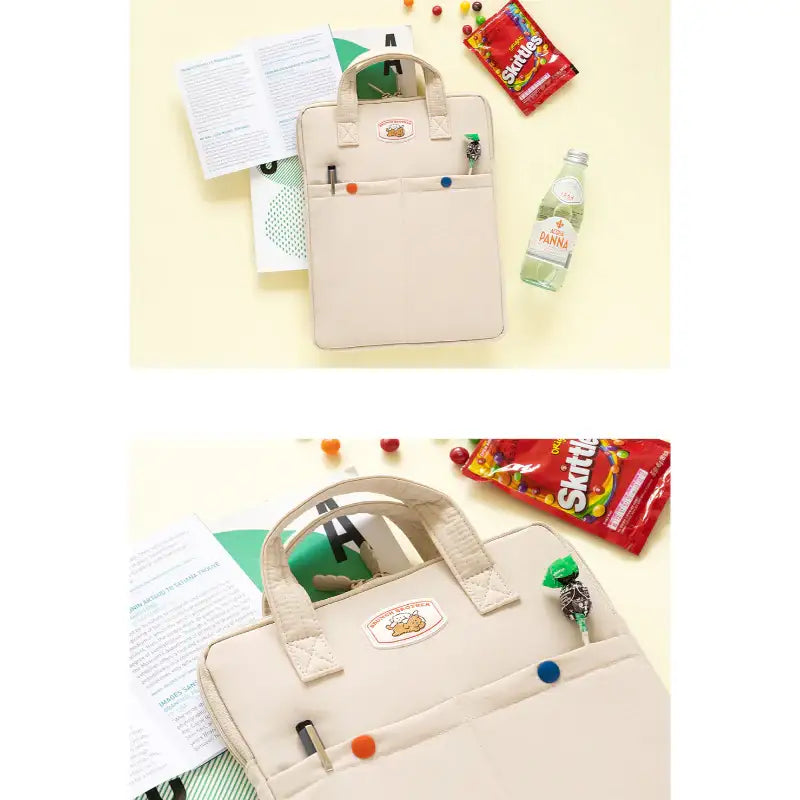 Romane - Brunch Brother Poodle iPad Pouch - Romane - Pouch - Harumio