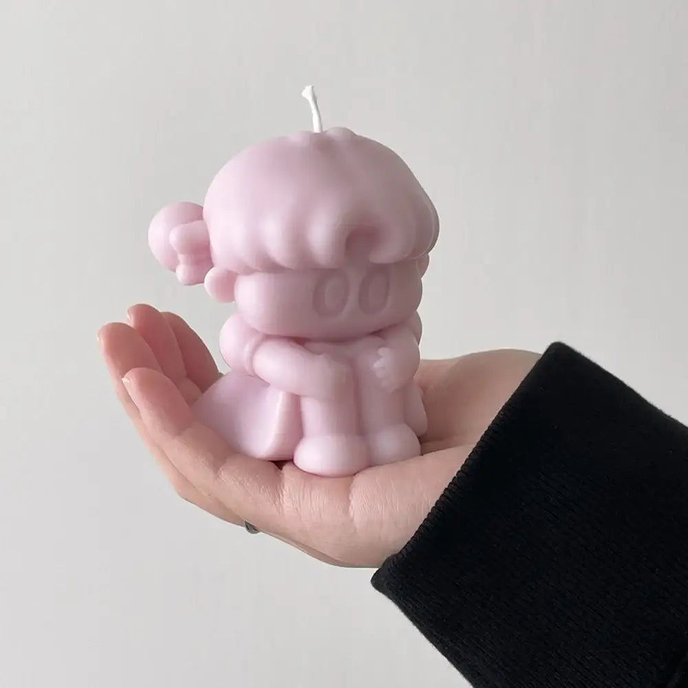 Standard Love Dance - LEEGONG Black Cherry Pie 3D Candle - Line Friends Square - Candle - Harumio