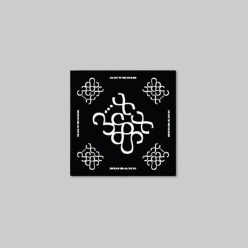 Add a stylish commemorative touch to your everyday look with the official BIGBANG: 20th Anniversary – Bandana.