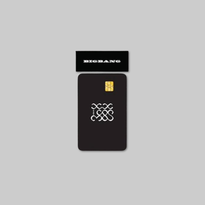 Add a commemorative touch to your cards and everyday accessories with the official BIGBANG: 20th Anniversary – Card Cover Sticker.