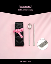 Enjoy every meal with the official BLACKPINK x MU:DS – Cutlery Set.