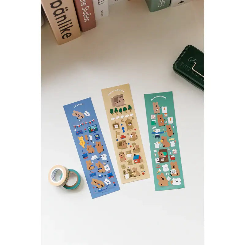 Dinotaeng - Boxville Removable Sticker - Dinotaeng - Stickers - Harumio