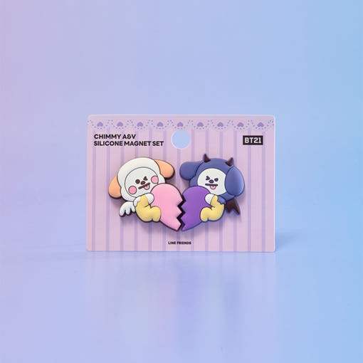 BT21 Angel & Villain - Silicone Magnet Set - LINE FRIENDS SQUARE - Magnet - Harumio