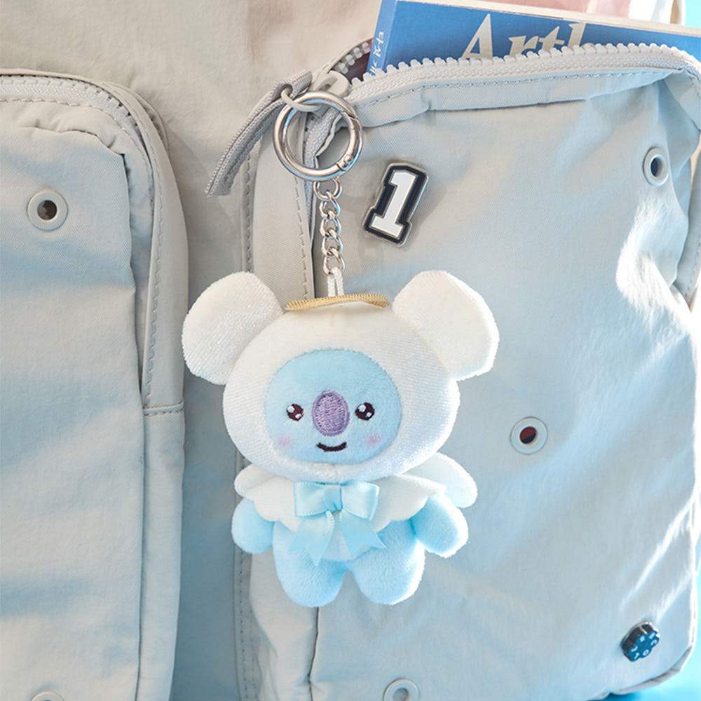 BT21 Angel & Villain - Angel Doll Keyring - LINE FRIENDS SQUARE - Doll keyring - Harumio