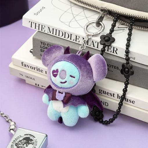 BT21 Angel & Villain - Villain Doll Keyring - LINE FRIENDS SQUARE - Doll keyring - Harumio