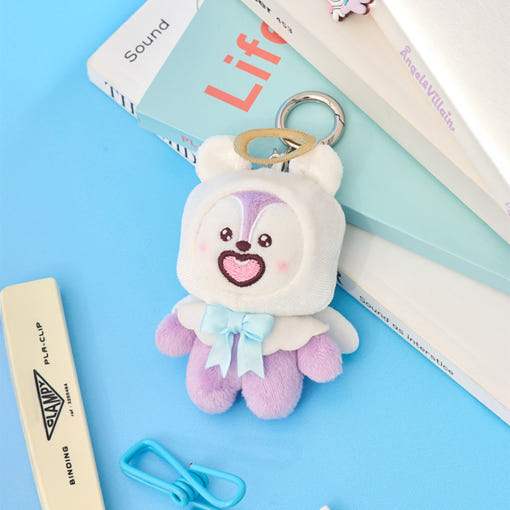 BT21 Angel & Villain - Angel Doll Keyring - LINE FRIENDS SQUARE - Doll keyring - Harumio