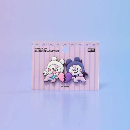 BT21 Angel & Villain - Silicone Magnet Set - LINE FRIENDS SQUARE - Magnet - Harumio