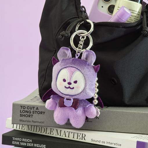 BT21 Angel & Villain - Villain Doll Keyring - LINE FRIENDS SQUARE - Doll keyring - Harumio