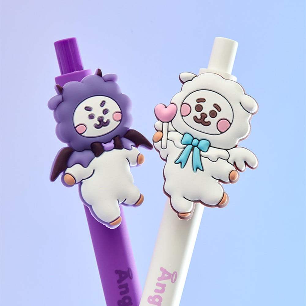 BT21 Angel & Villain - Gel Pen Set - LINE FRIENDS SQUARE - Gel Pen - Harumio