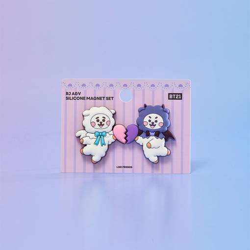 BT21 Angel & Villain - Silicone Magnet Set - LINE FRIENDS SQUARE - Magnet - Harumio