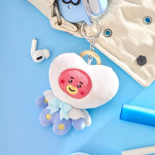 BT21 Angel & Villain - Angel Doll Keyring - LINE FRIENDS SQUARE - Doll keyring - Harumio