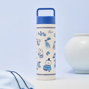 Created as part of the BT21: K-Hangari collection, this collectible handle tumbler features charming BT21 character artwork inspired by the traditional Korean hangari theme.