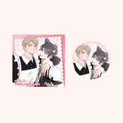 Red Thread Quest x March Monster - Cafe Series Badge Set