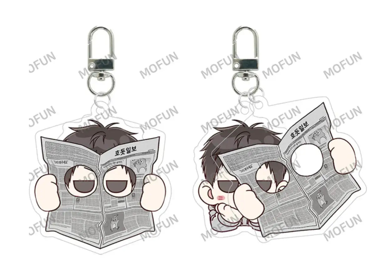 Between The Lines - Obsession Acrylic Keyring Set - Mofun - Acrylic Keyring - Harumio
