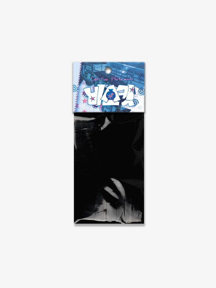 This premium photocard features exclusive artwork and character illustrations inspired by Biscuit.