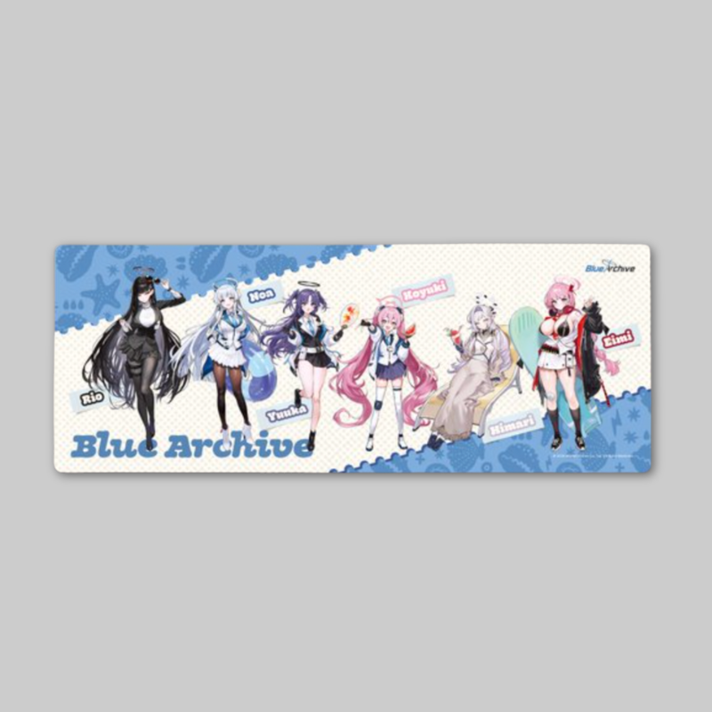 Upgrade your workspace with the official Blue Archive x ANIPLUS – Desk Pad.