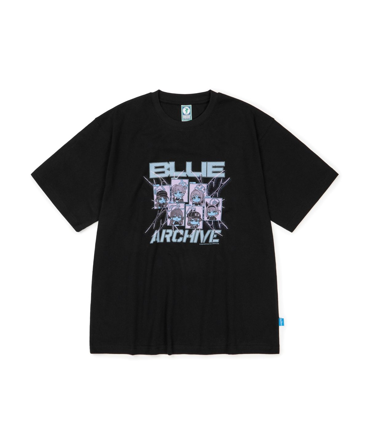 Blue Archive x Discus Athletic - Blue Archive CRT Graphic T-shirt