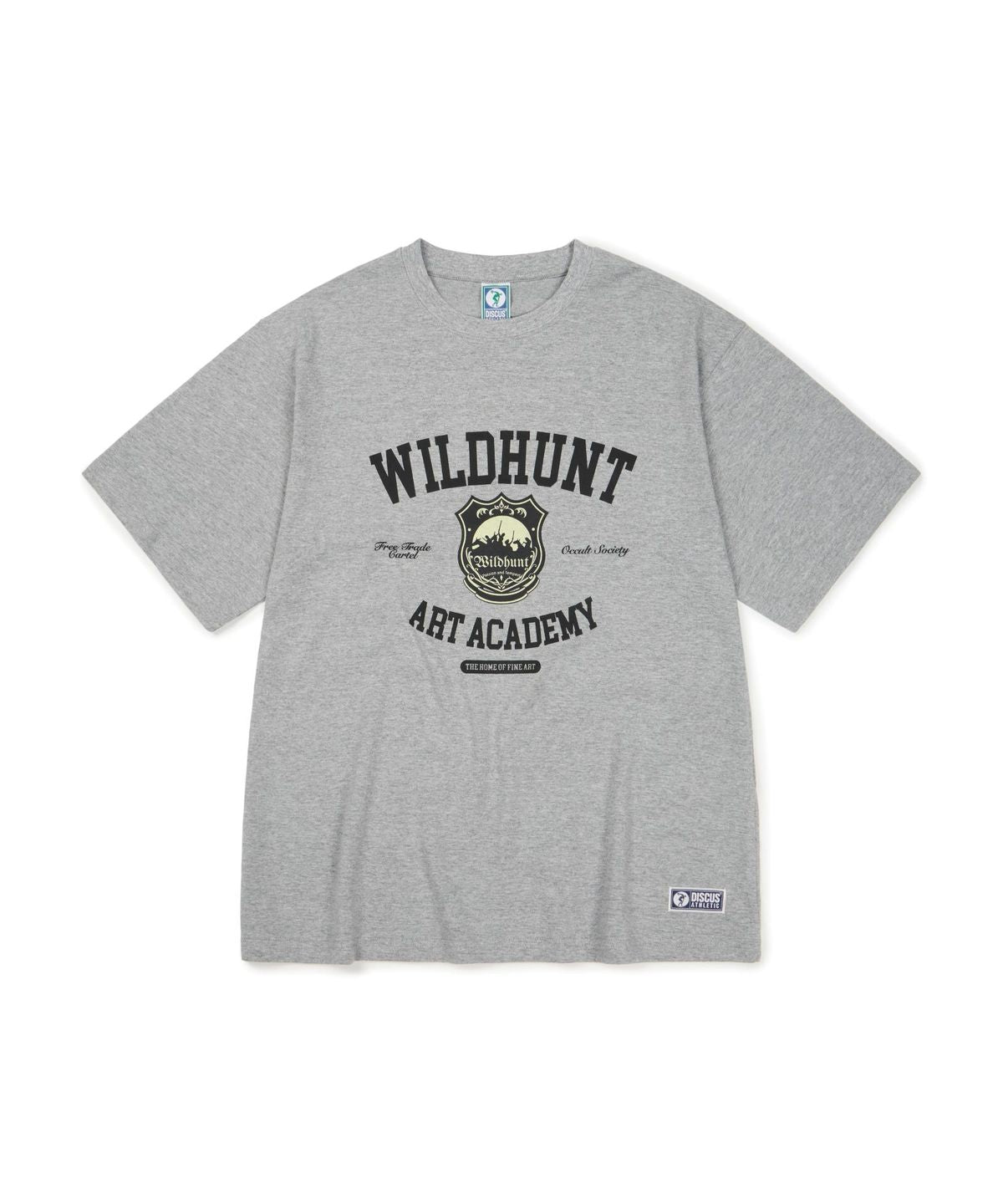 Created as part of the Blue Archive x Discus Athletic collaboration, this short sleeve T-shirt combines casual everyday comfort with design details inspired by Wild Hunt.