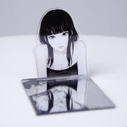Add a stylish touch to your desk or dining space with the God Body – Acrylic Coaster.