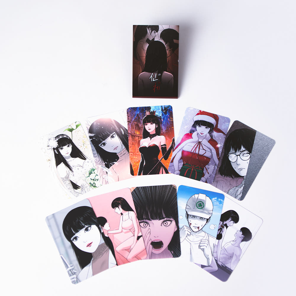 Add a unique collectible to your God Body collection with the Fortune Photocard.