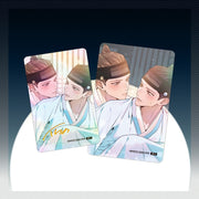 A collectible Collection Photocard featuring character artwork from Breakout Scandal.