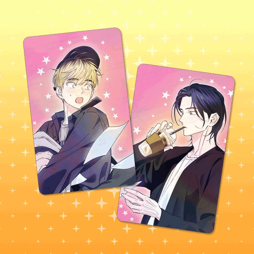 Inspired by the popular manhwa series, this collectible photocard set features exclusive character artwork printed in vibrant detail.