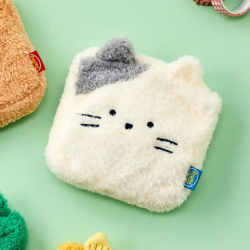 Butter - BT Fluffy Milk Cat Pouch - Modern House - Pouch - Harumio