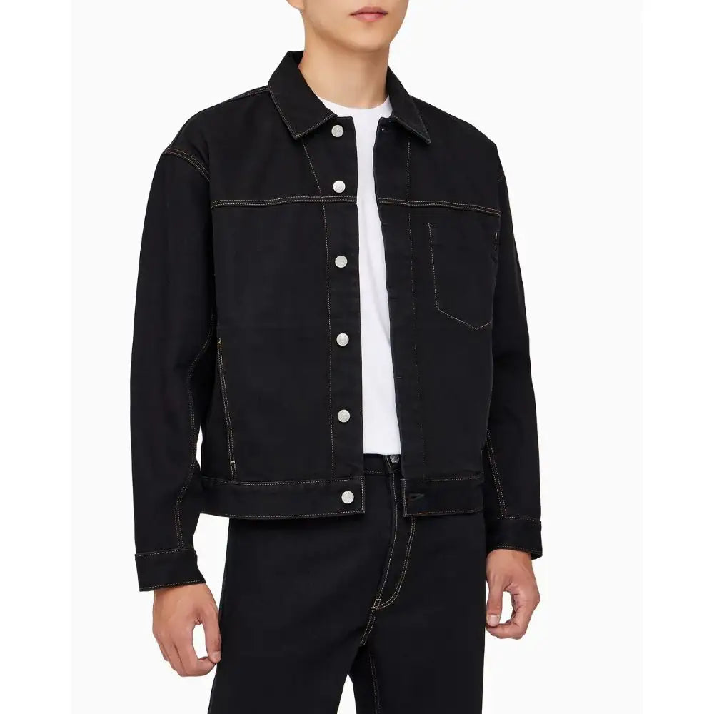 Son Heung-min x Calvin Klein - Men’s Relaxed Denim Trucker - Son Heung-min x Calvin Klein - Clothing - Harumio