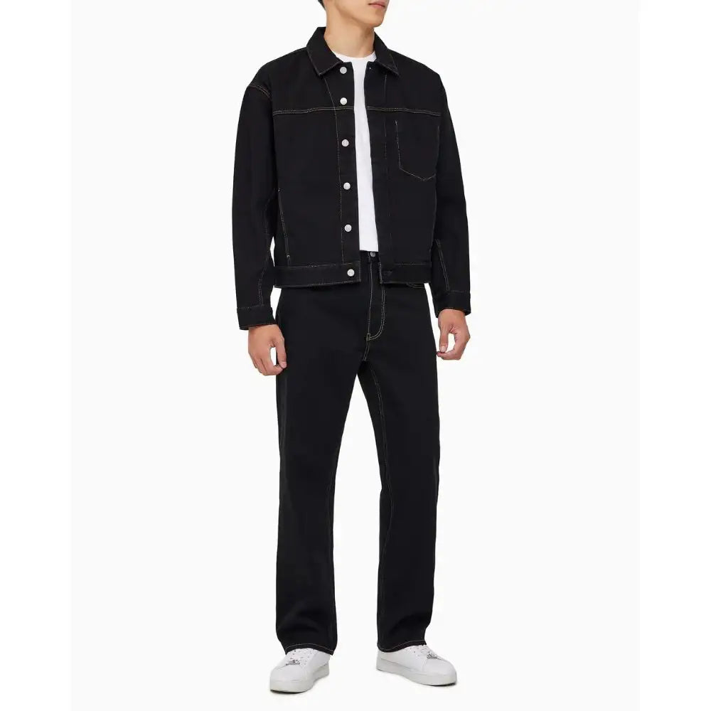 Son Heung-min x Calvin Klein - Men’s Relaxed Denim Trucker - Son Heung-min x Calvin Klein - Clothing - Harumio