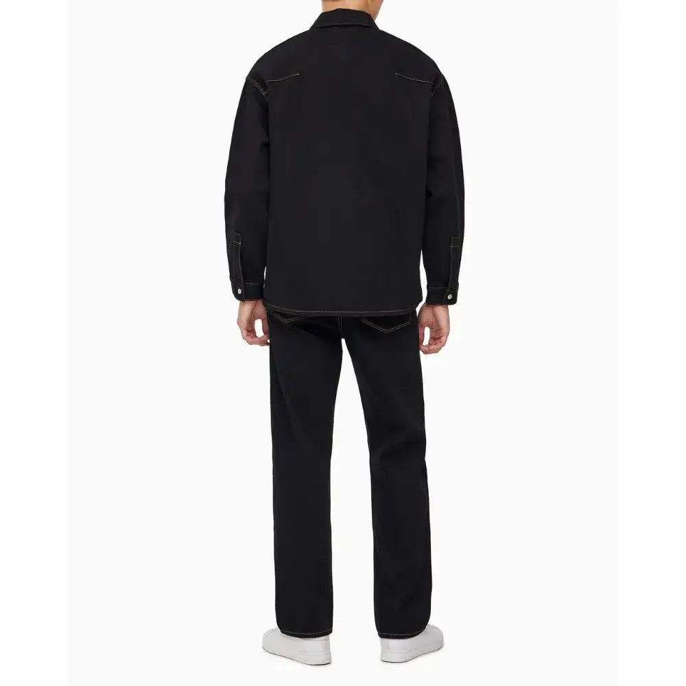 Son Heung-min x Calvin Klein - Men’s Oversized Denim Shirt - Son Heung-min x Calvin Klein - Clothing - Harumio
