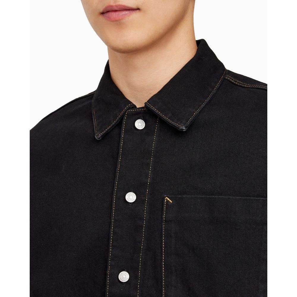 Son Heung-min x Calvin Klein - Men’s Oversized Denim Shirt - Son Heung-min x Calvin Klein - Clothing - Harumio