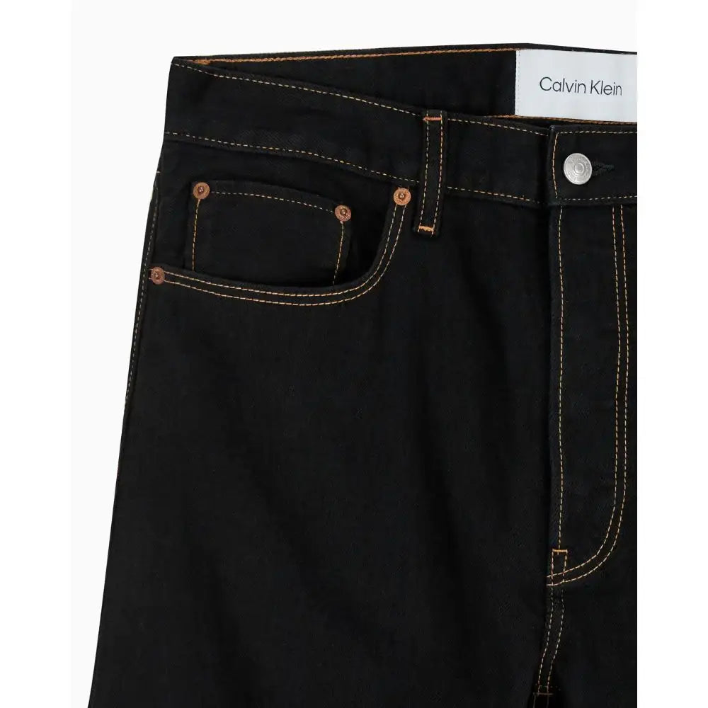 Son Heung-min x Calvin Klein - Men’s Relaxed Straight Fit Denim Jeans - Son Heung-min x Calvin Klein - Clothing - Harumio