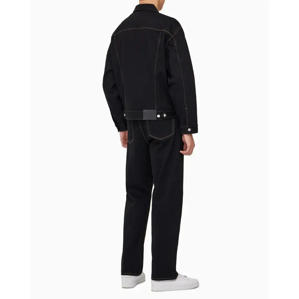 Son Heung-min x Calvin Klein - Men’s Relaxed Straight Fit Denim Jeans - Son Heung-min x Calvin Klein - Clothing - Harumio