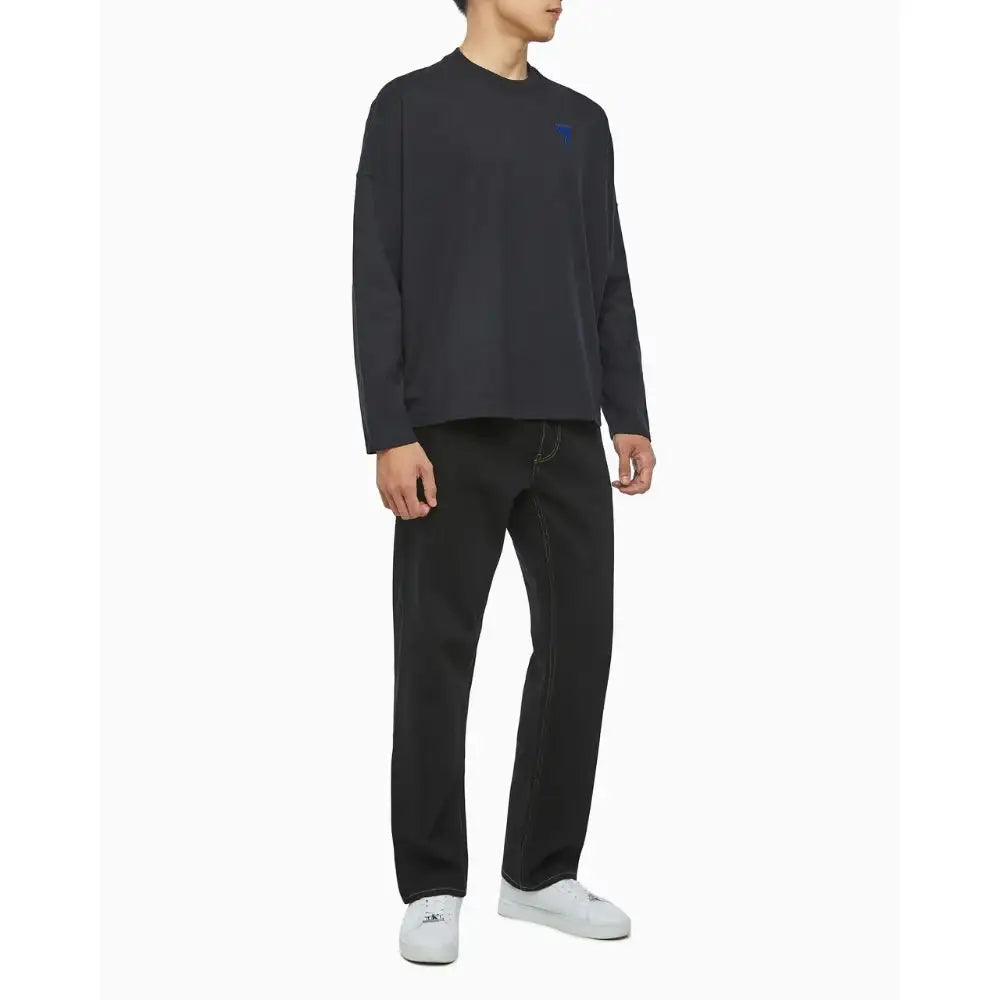 Son Heung-min x Calvin Klein - Men's Boxy Long Sleeve T-Shirt - Son Heung-min x Calvin Klein - Clothing - Harumio