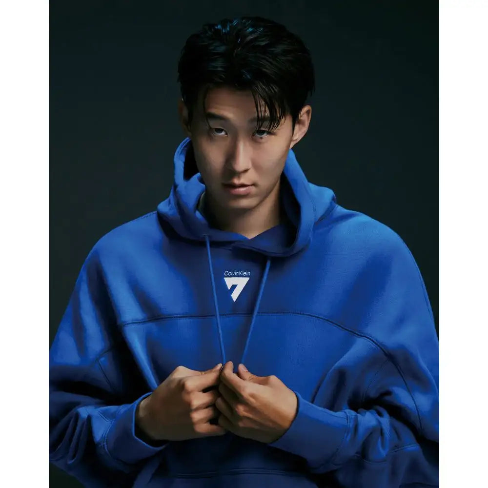Son Heung-min x Calvin Klein - Men’s Relaxation Hooded Sweatshirt - Son Heung-min x Calvin Klein - Clothing - Harumio