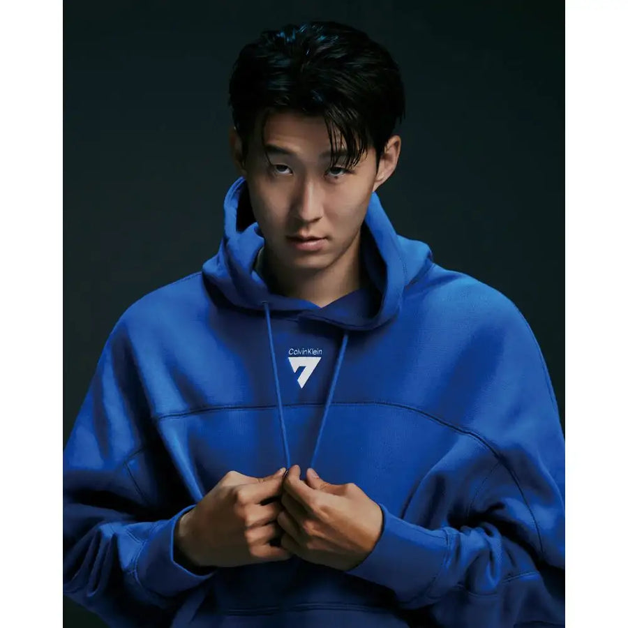 Son Heung-min x Calvin Klein - Men’s Relaxation Hooded Sweatshirt - Son Heung-min x Calvin Klein - Clothing - Harumio