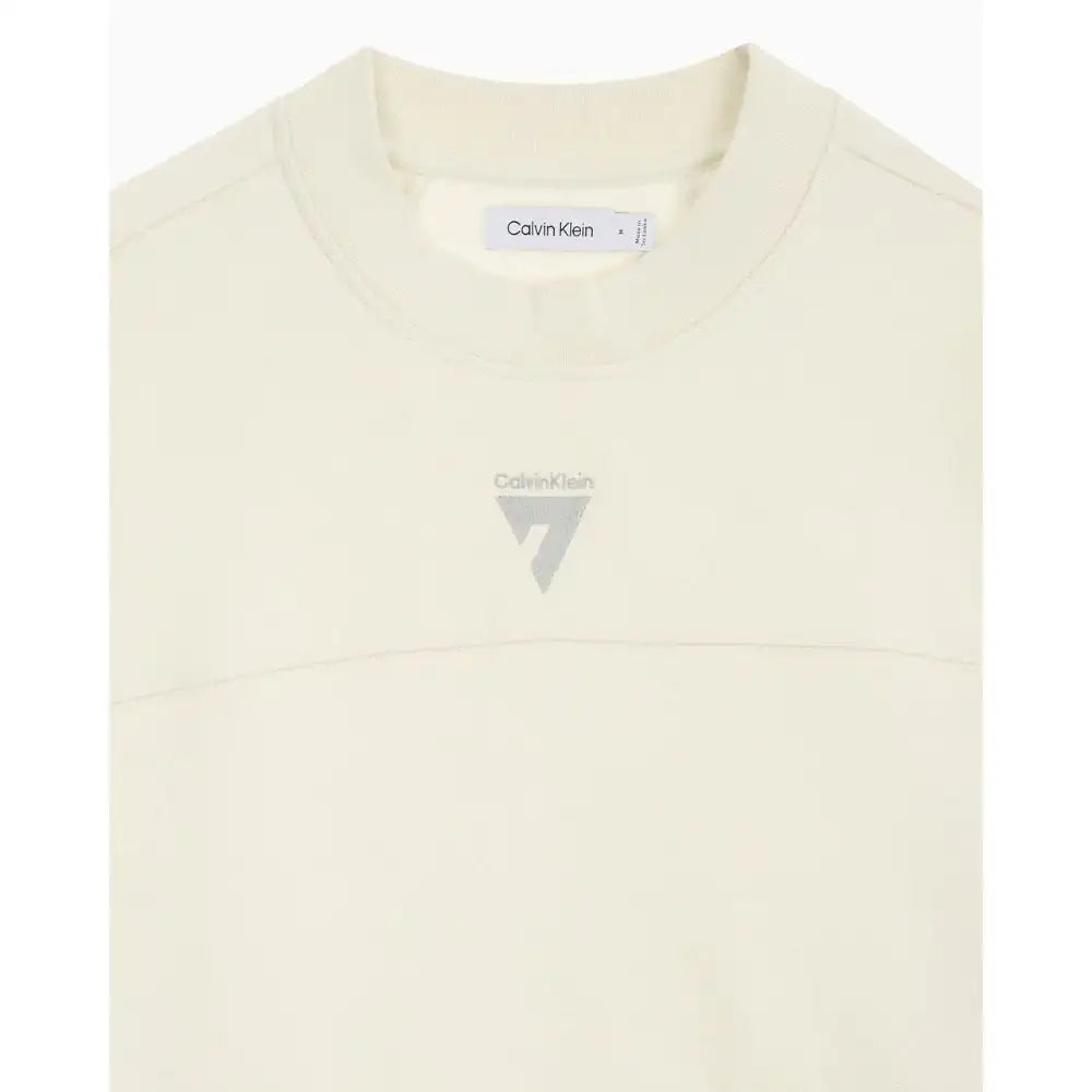 Son Heung-min x Calvin Klein - Men's Relaxed Terry Crew Neck Sweatshirt - Son Heung-min x Calvin Klein - Clothing - Harumio