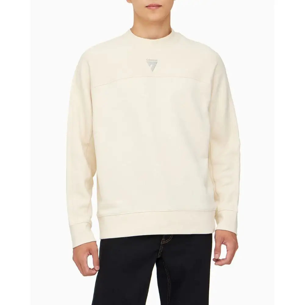 Son Heung-min x Calvin Klein - Men's Relaxed Terry Crew Neck Sweatshirt - Son Heung-min x Calvin Klein - Clothing - Harumio