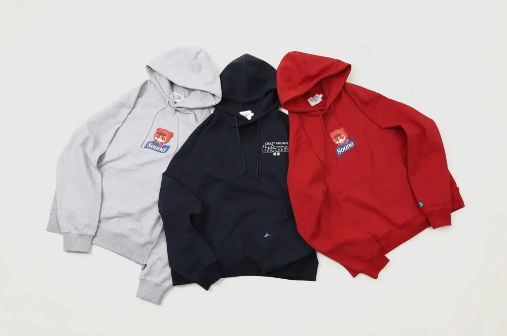 CRAZY ARCADE x BALANSA - Sound Hoodie - NEXON ESSENTIAL - Clothing - Harumio