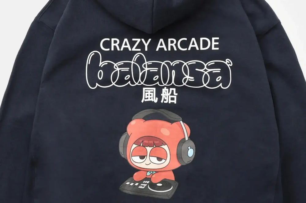 CRAZY ARCADE x BALANSA - Sound Hoodie - NEXON ESSENTIAL - Clothing - Harumio