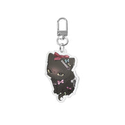 Featuring charming artwork inspired by Cat Therapy, this collectible acrylic keyring is a fun and stylish way to personalize your everyday accessories.