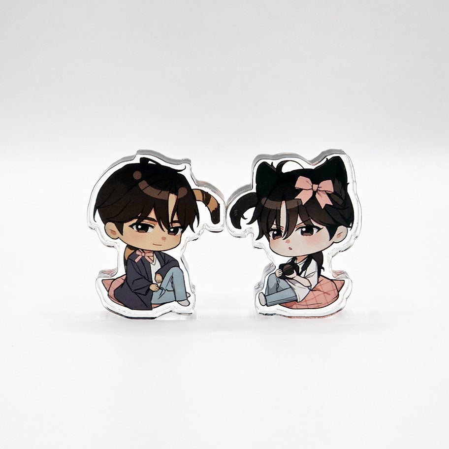 Cat Therapy - Character Acrylic Block