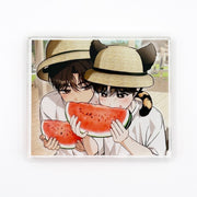 Cat Therapy - Summer Acrylic Block