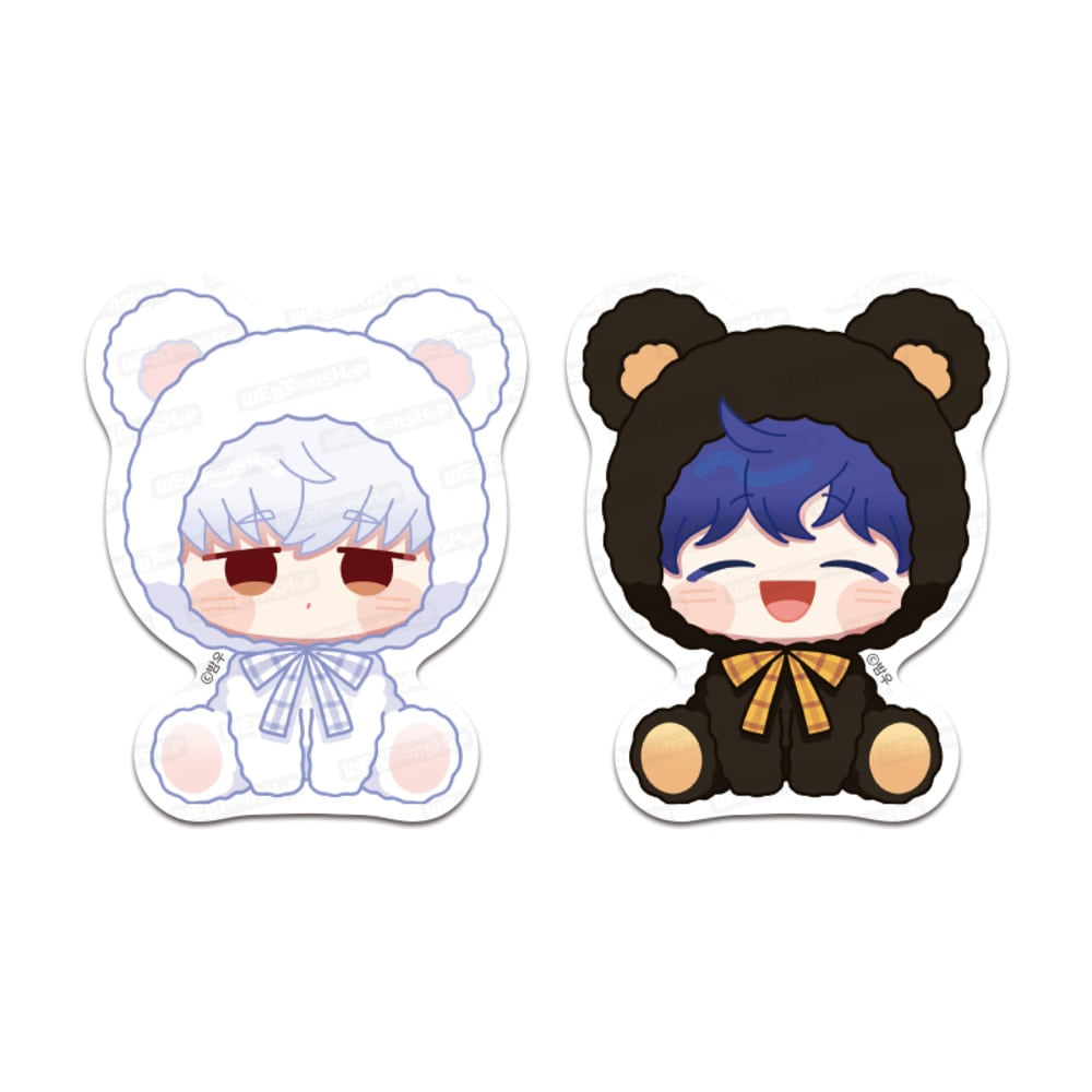 Add some adorable bear-themed charm to your collection with the Cherry Blossoms After Winter – Big Sticker Bear Set.