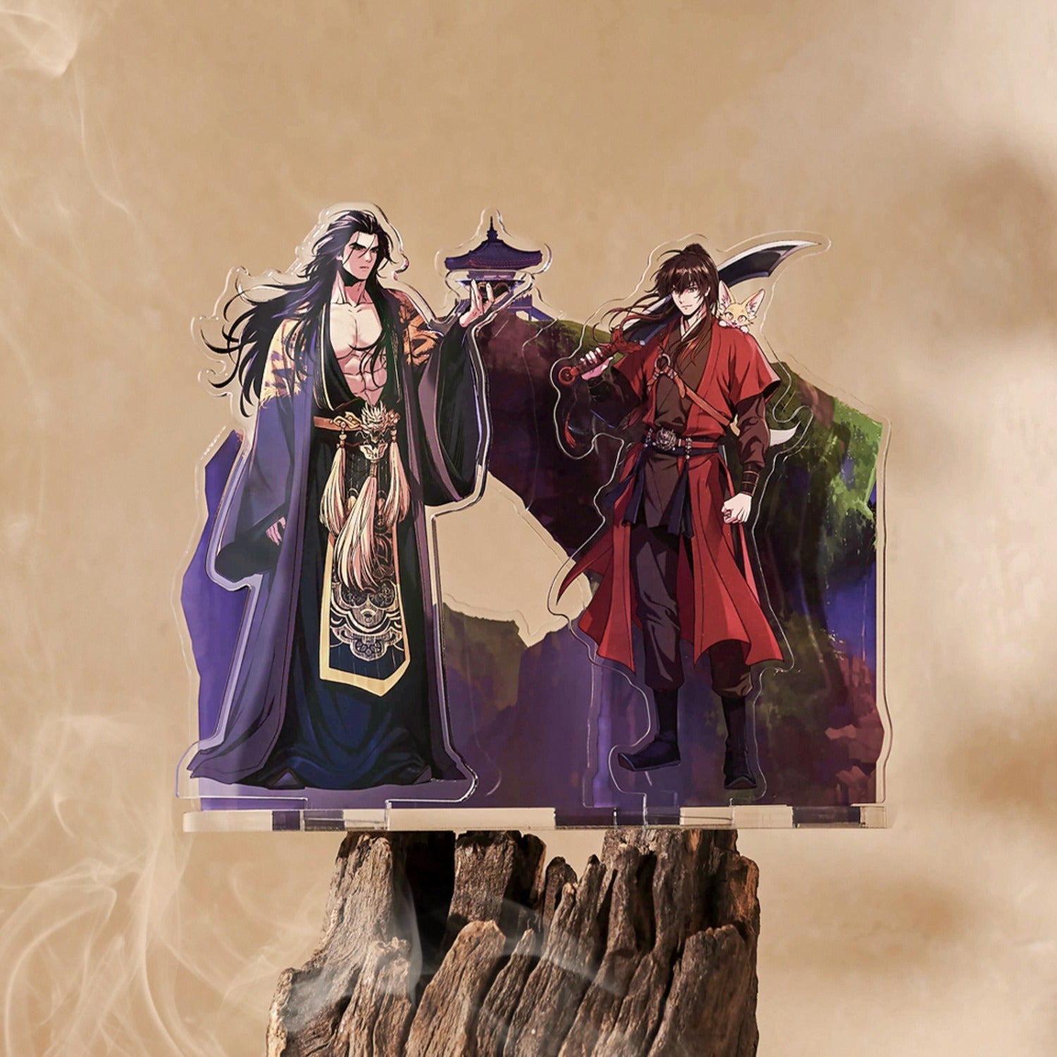 Bring the world of Chronicles of the Demon Faction to your display with this collectible Acrylic Stand.