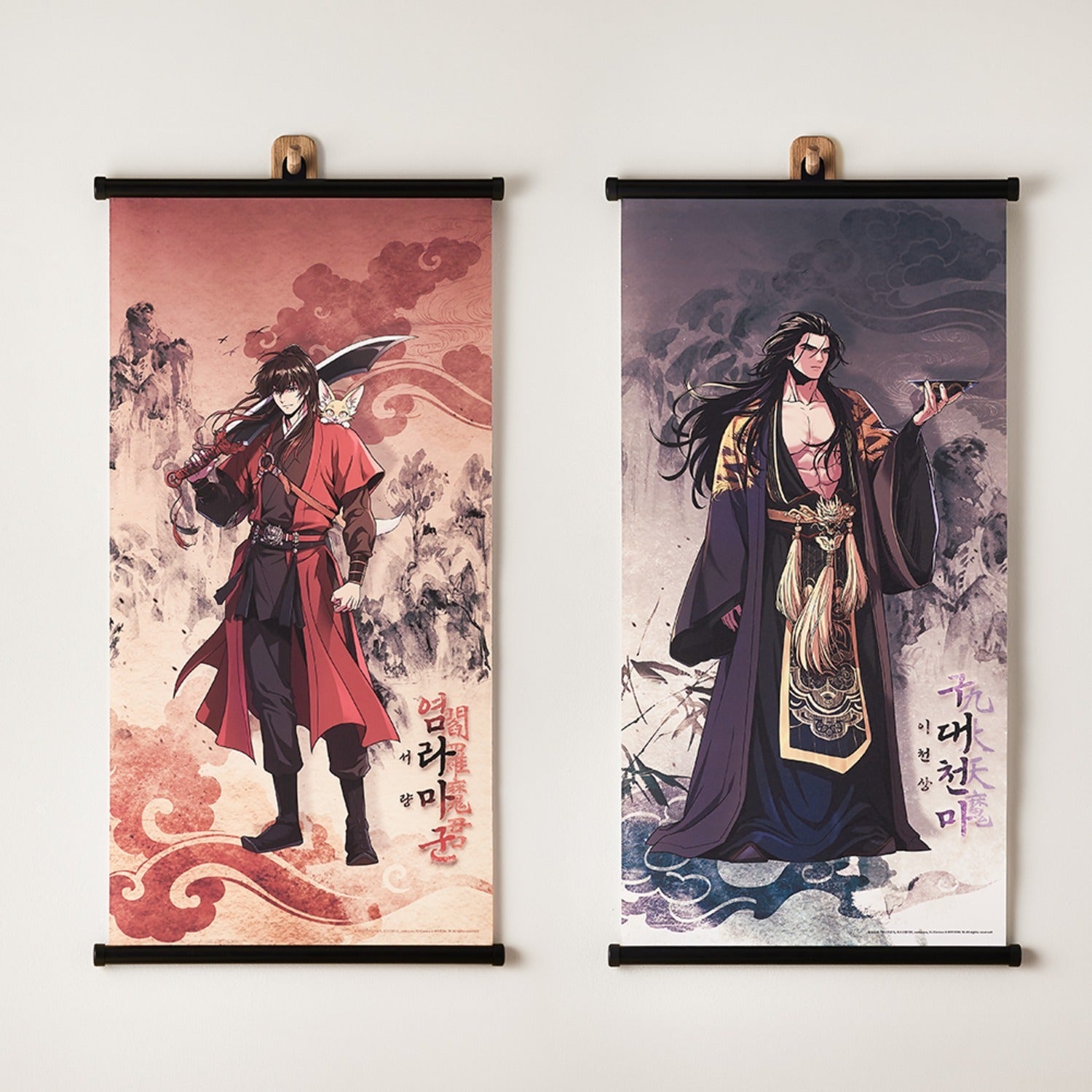 Bring the martial-arts-inspired world of Chronicles of the Demon Faction to your space with this collectible Scroll Poster.