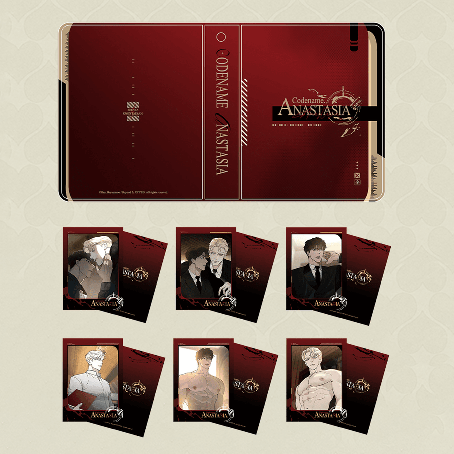 Codename: Anastasia 'Masquerade' Pop-Up Cafe - Photocard Book Set - XYYCO - Photo Card Holder - Harumio